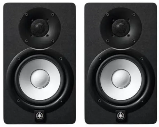 Main image of Yamaha HS5 Pair 2-Way bass-Reflex bi-Amplified nearfield Studio Monitors with 5 inch woofers | Pair of 2-Way Bi-Amped Monitors, 1 Dome Tweeter, Xlr and Trs, Room Control, High Trim