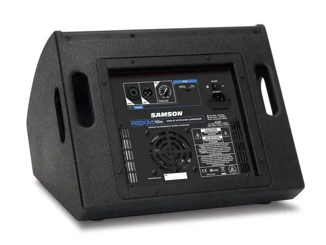 Alt view image 4 of 7 - Samson RSXM10A - 800W 2-Way Active Stage Monitor, Black