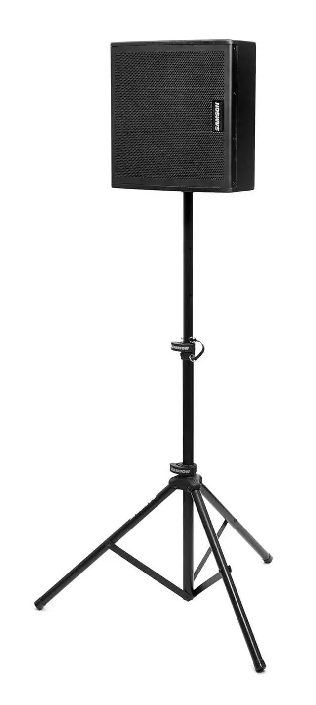 Alt view image 7 of 7 - Samson RSXM10A - 800W 2-Way Active Stage Monitor, Black