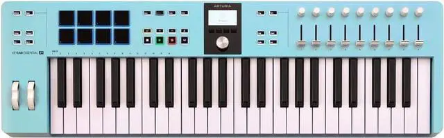 Main image of Arturia KeyLab Essential mk3 49-key Keyboard Controller - Aquamarine