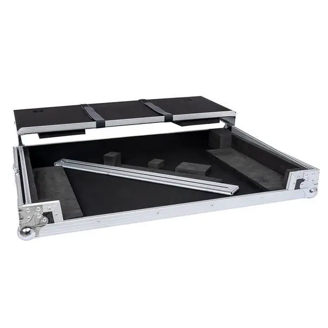 Alt view image 3 of 7 - Headliner Flight Case Compatible with Pioneer DJ DDJ-FLX10 with Laptop Platform | Fits Pioneer Ddj-Flx10/ddj-1000srt, 3/8 Plywood, High-Density Foam, Gliding Laptop Platform, Wheels