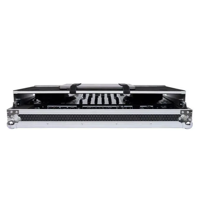 Alt view image 4 of 7 - Headliner Flight Case Compatible with Pioneer DJ DDJ-FLX10 with Laptop Platform | Fits Pioneer Ddj-Flx10/ddj-1000srt, 3/8 Plywood, High-Density Foam, Gliding Laptop Platform, Wheels