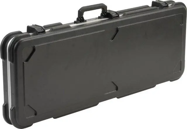 Alt view image 2 of 7 - SKB Fender Jaguar/Jazzmaster Hardshell Case, Rubber-Modified Styrene Hard Case with Plush Interior and TSA Latches for Travel Protection