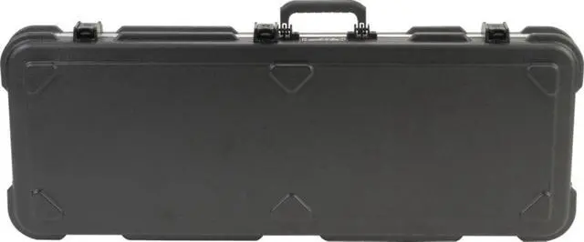 Alt view image 3 of 7 - SKB Fender Jaguar/Jazzmaster Hardshell Case, Rubber-Modified Styrene Hard Case with Plush Interior and TSA Latches for Travel Protection