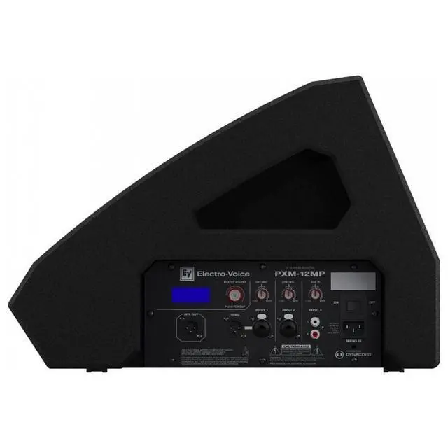 Alt view image 6 of 7 - Electro-Voice Pxm 12MP 12 700W Powered Coaxial Monitor (Black) | 12 Coaxial 700W Class-D Powered Monitor, Onboard Dsp, Guitarcab, 129 Db Peak Spl, Xlr and Trs Inputs, Black
