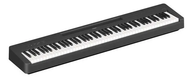 Alt view image 2 of 7 - Yamaha 88-Key Digital Piano with Weighted Keys, Compact Design, Bluetooth, Keyboard, Music Rest, Sustain Foot Switch, and Built-in Speakers for Home Practice or Travel P145BT