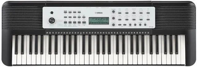 Main image of Yamaha 61-Key Portable Keyboard for Beginners with Built-In Songs, Quiz Mode, Music Rest, with Power Adapter YPT280