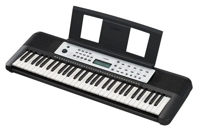 Alt view image 2 of 5 - Yamaha 61-Key Portable Keyboard for Beginners with Built-In Songs, Quiz Mode, Music Rest, with Power Adapter YPT280