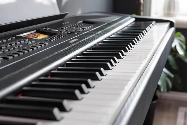 Alt view image 7 of 7 - Yamaha DGX-670B 88-Key Weighted Digital Piano, Black | Sustain Foot Switch Included, Music Rest Included, Furniture Stand Sold Separately