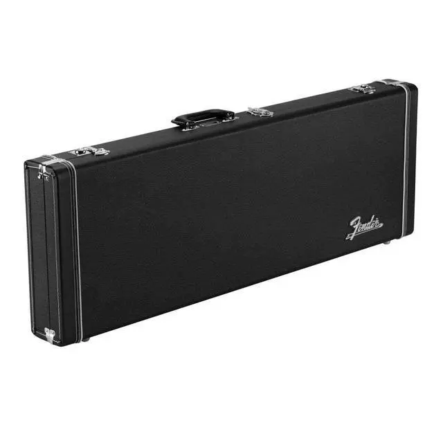 Alt view image 4 of 7 - Fender Classic Series Wood Case, Stratocaster/Telecaster, Black