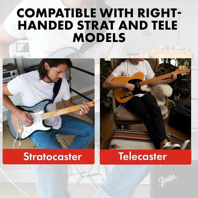Alt view image 6 of 7 - Fender Classic Series Wood Case, Stratocaster/Telecaster, Black