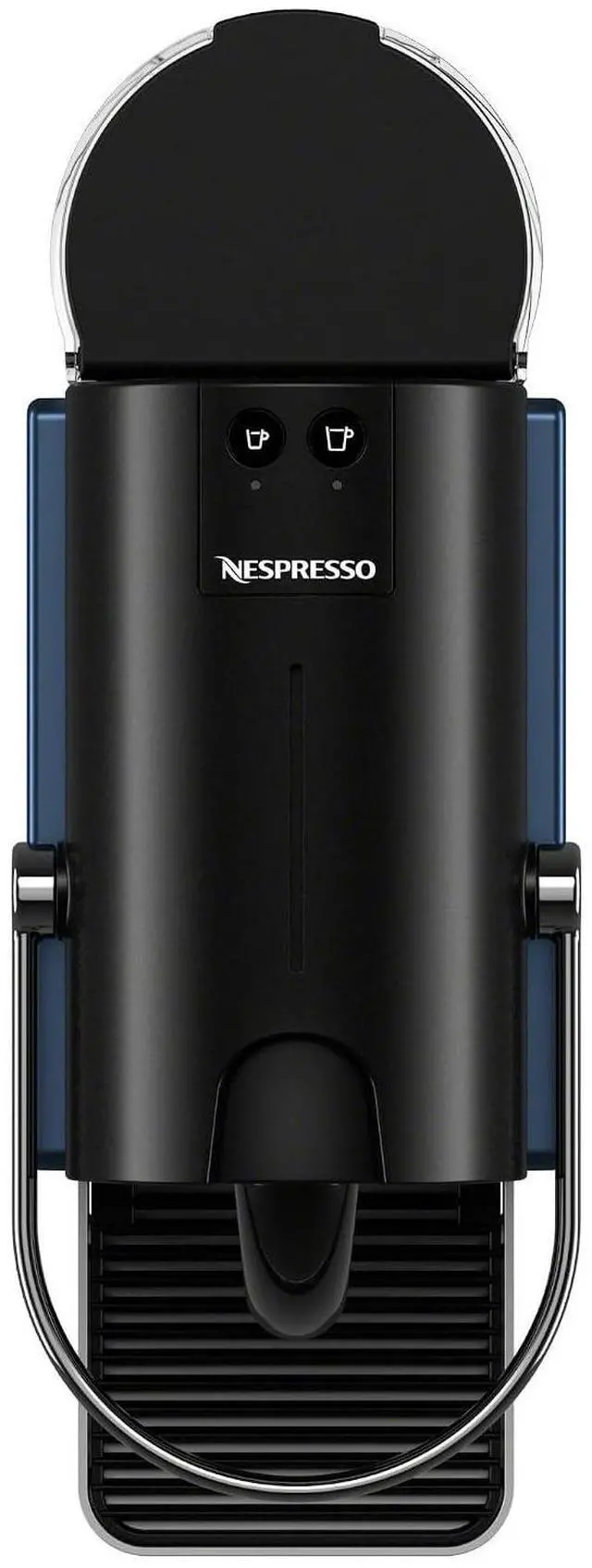 Alt view image 7 of 7 - Nespresso Pixie Espresso Machine by De'Longhi, Dark Blue