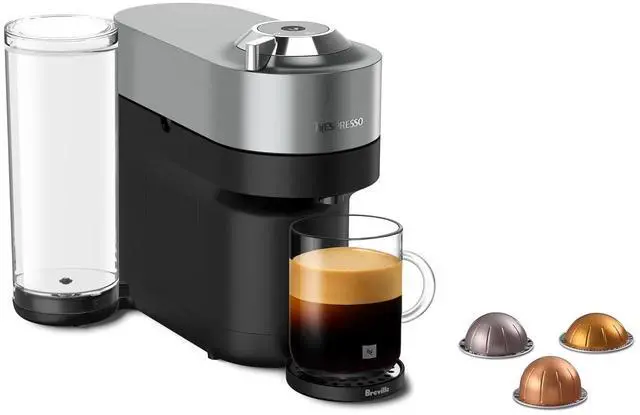 Main image of Nespresso Vertuo Pop+ Deluxe Coffee and Espresso Maker by Breville, Titan