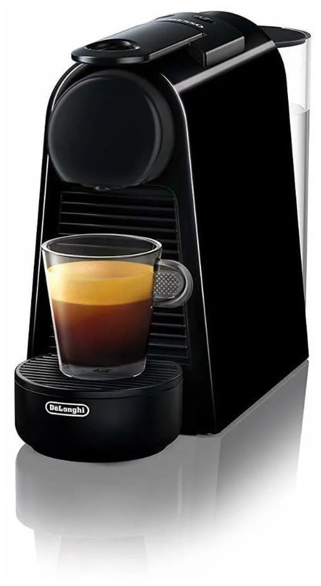 Main image of Nespresso Essenza Mini Coffee and Espresso Machine by De'Longhi, 1150 watts, 110ml, Black | 19-Bar Pump, 1150W, 2 Programmable Sizes, Lungo 110 Ml, 0.6 L Tank, Nespresso Original Capsules