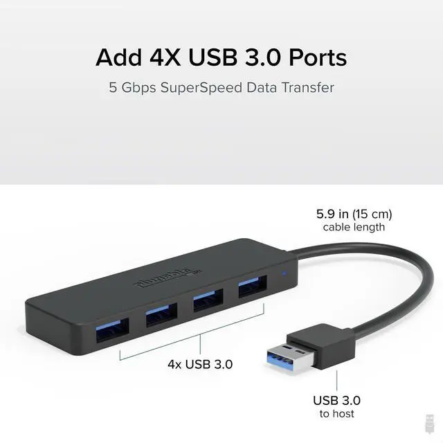 Alt view image 7 of 7 - Plugable Universal Docking Station with Dual Monitor Support, HDMI/DVI/VGA and 4-Port USB 3.0 Hub Bundle Expand Connectivity for Laptops, MacBooks, and PCs with USB C/USB 3.0 Compatibility