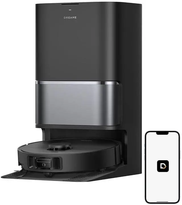 Main image of DREAME L40 Ultra Gen 2 Robot Vacuum and Mop with 25,000Pa Suction, Extendable Side Brush and Mop, All-in-One Self-Emptying & Cleaning Dock, Voice & App Control, Black