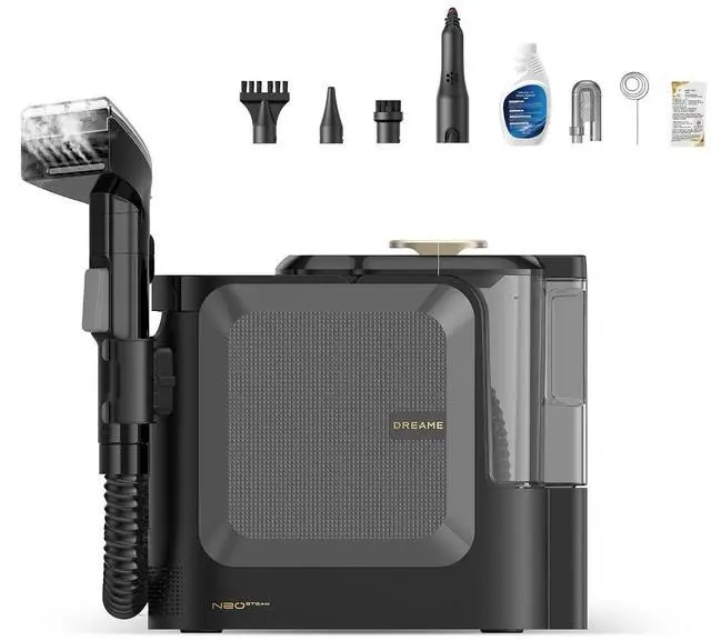 Main image of DREAME N20 Steam Carpet Cleaner Machine with Steam & Hot Water Wash, Portable Upholstery Cleaner with Self Cleaning, 17Kpa Suction, Perfect for Pet, Car, Auto, Carpet, Rug, Auto-Mix Solution
