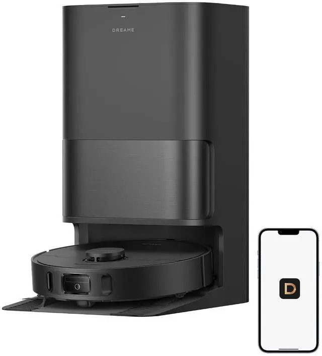 Main image of DREAME D30 Ultra CE Robot Vacuum and Mop with Auto Dust Emptying, 25,000Pa Suction, 0.41in Mop Lifting, Multifunctional Base Station, Mop Self-Washing, Smart Obstacle Avoidance, Black