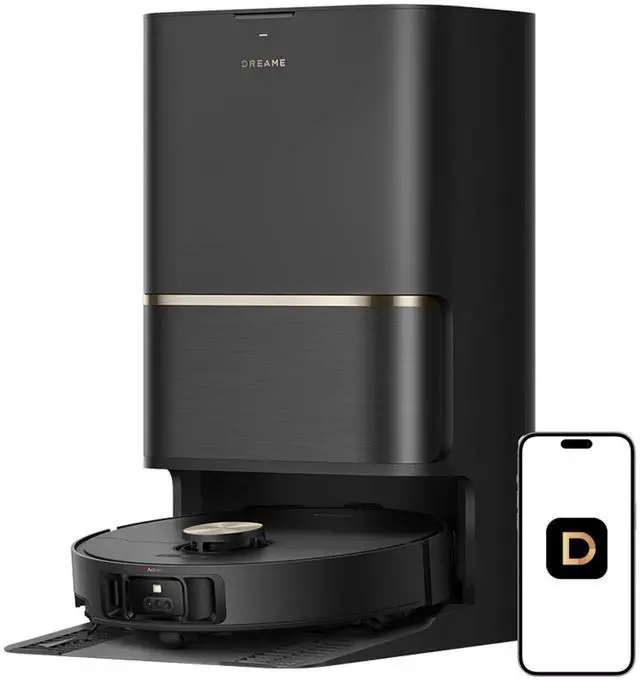 Main image of DREAME L50 Ultra Robot Vacuum with All-in-One Station Black | Self-Empty & Mop Self-Cleaning, 180 Objects Avoidance, 19,500Pa Suction, Detangling DuoBrush, Extending Side Brush & Mop Pad