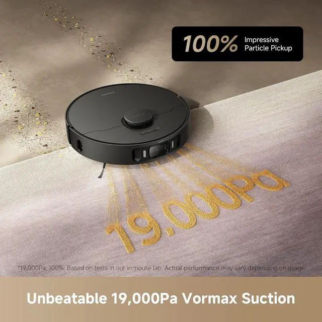 Alt view image 2 of 7 - DREAME L40s Ultra AE Robot Vacuum and Mop Combo, 19,000Pa Suction, Self Emptying Dust Box, Flexible Mop & 167 Self Cleaning Washboard, Diverse Brush Selection, All-in-One Station, Auto Refill