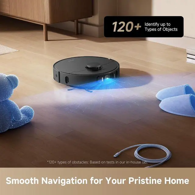 Alt view image 7 of 7 - DREAME L40s Ultra AE Robot Vacuum and Mop Combo, 19,000Pa Suction, Self Emptying Dust Box, Flexible Mop & 167 Self Cleaning Washboard, Diverse Brush Selection, All-in-One Station, Auto Refill