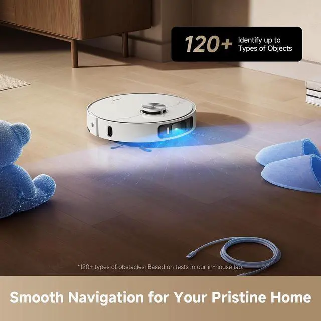 Alt view image 7 of 7 - DREAME L40s Ultra AE Robot Vacuum and Mop Combo, 19,000Pa Suction, Self Emptying Dust Box, Flexible Mop & 167 Self Cleaning Washboard, Diverse Brush Selection, All-in-One Station, Auto Refill