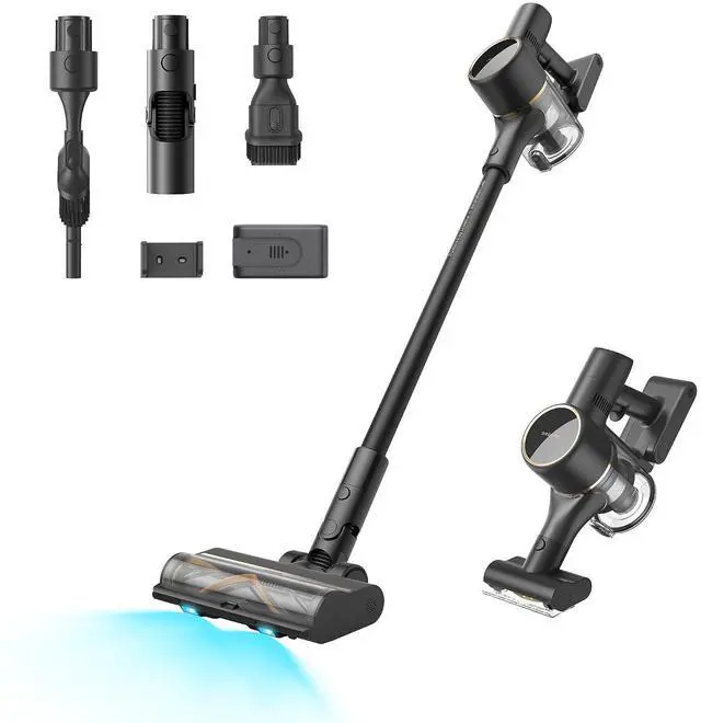 Main image of DREAME Cordless Stick Vacuum R20 Pure, 150AW Powerful Suction, Celeste LED Illumination, Anti-Tangle, Hard Floor & Carpet Cleaning, Up to 90Min Runtime, LED Screen, Lightweight, Versatile Attachments