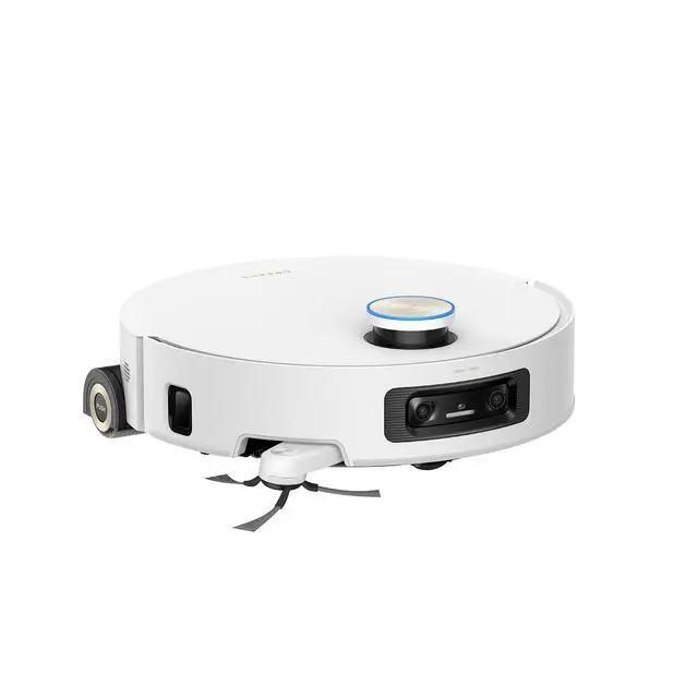 Alt view image 4 of 7 - DREAME Aqua10 Ultra Roller Complete Robot Vacuum and Mop & 30,000Pa Suction, Self-Cleaning Dock & Extending Roller Mop, Heat-Washes & Dries, Carpet Protection, AI Camera & LiDAR Avoidance Tech