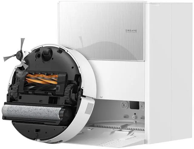 Main image of DREAME Aqua10 Ultra Roller Robot Vacuum and Mop & 30,000Pa Suction, Self-Cleaning Dock & Extending Roller Mop, Heat-Washes & Dries, Carpet Protection, AI Camera & LiDAR Avoidance Tech, Voice Control