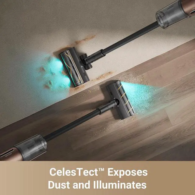 Alt view image 4 of 7 - DREAME Z20 Cordless Vacuum Cleaner, Smart Vacuum Cleaner with 250AW Powerful Suction, Up to 90 Minutes Runtime, Versatile for All Surfaces, Handheld Feature for Hard Floors, Carpets & Sofas