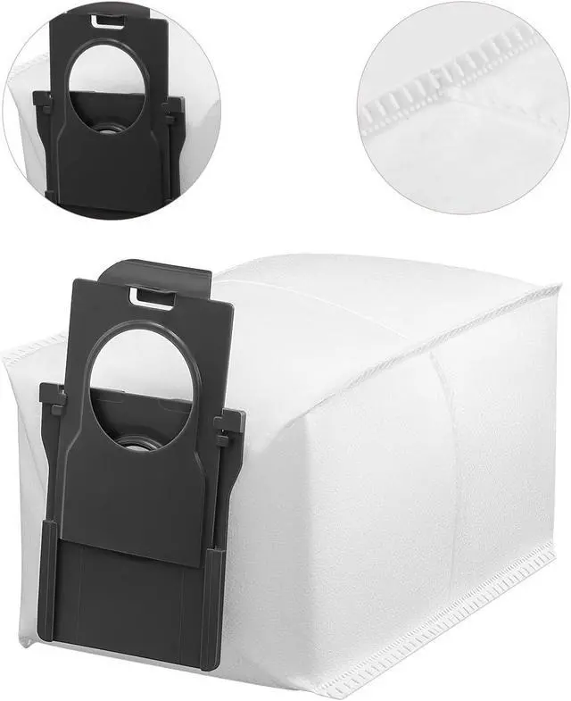 Alt view image 6 of 7 - DREAME L40 Ultra Gen 2 Robot Vacuum Cleaner (White) and Dust Bags (3pcs)