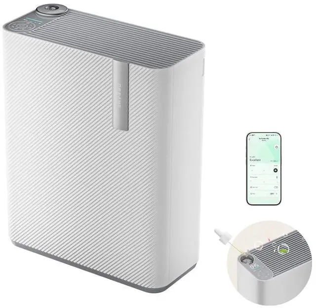 Main image of DREAME Air Purifier AP5 with Powerful Airflow, Compact Size, 3-Stage Filtration System, Purify & Humidify & Refresh, App Remote Control