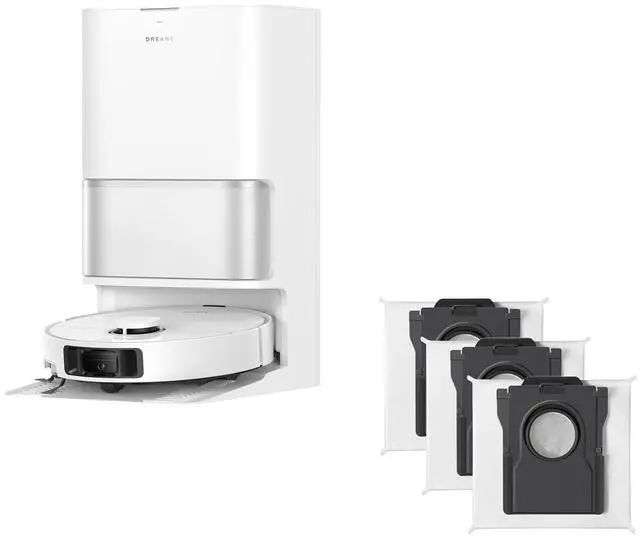 Main image of DREAME L40 Ultra Gen 2 Robot Vacuum Cleaner (White) and Dust Bags (3pcs)