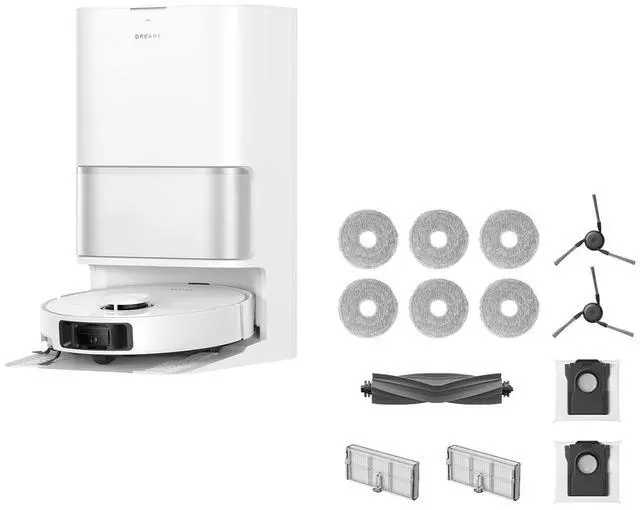 Main image of DREAME L40 Ultra Gen 2 Robot Vacuum Cleaner (White) and Accessories Kit