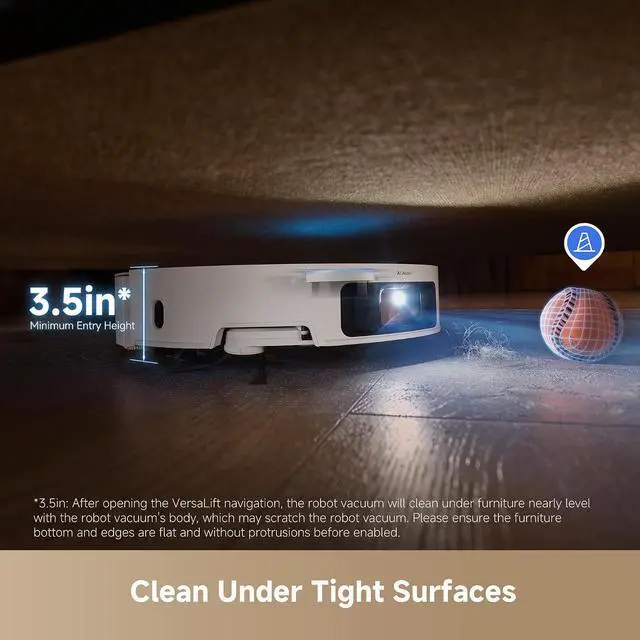 Alt view image 4 of 7 - DREAME X50 Ultra White Robot Vacuum and Mop & Glory Combo High-Speed Hair Dryer