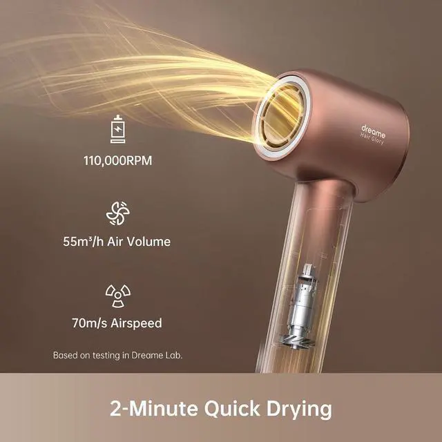 Alt view image 5 of 7 - DREAME X50 Ultra White Robot Vacuum and Mop & Glory Combo High-Speed Hair Dryer