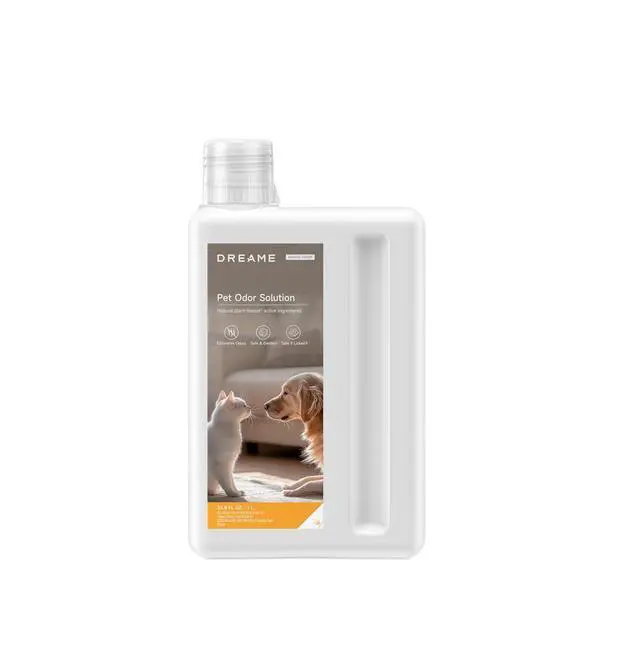 Alt view image 3 of 7 - DREAME X60 Max Ultra Complete Robot Vacuum and Mop & Pet Odor Solution 33.8 FL OZ(1L)