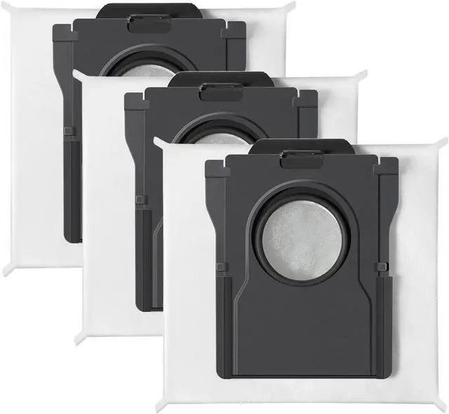 Alt view image 3 of 7 - DREAME X60 Max Ultra Complete Robot Vacuum and Mop & Dust Bags 3.2L Dust Bags (3 PCS)