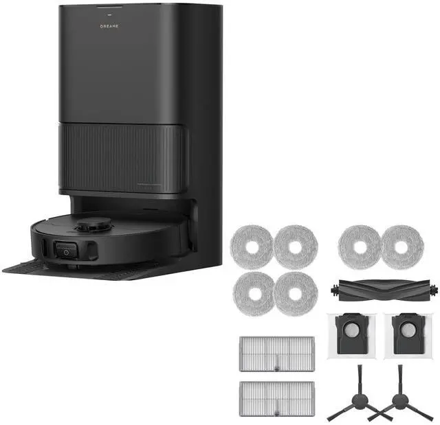 Main image of DREAME L40s Ultra CE Robot Vacuum Cleaner (Black) and Accessories Kit