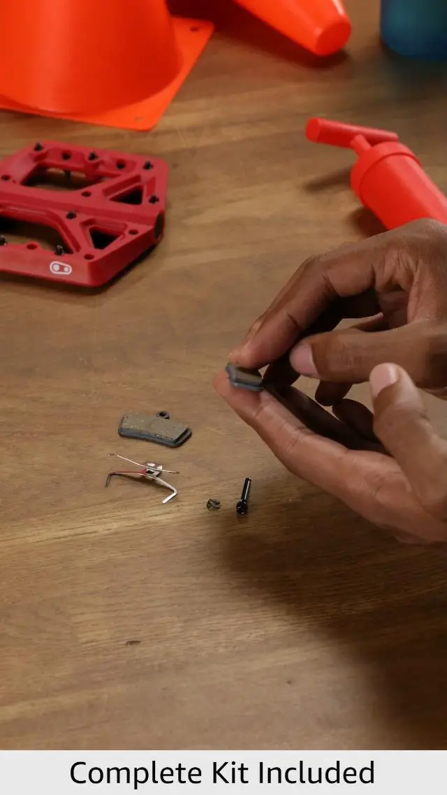 Alt view image 2 of 2 - SRAM Disc Brake Pads - Organic Compound, Steel Backed, Powerful, For Trail, Guide, and G2 | bike-brake-pads