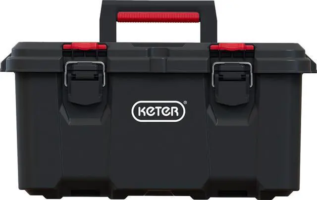 Main image of Keter Stack n' Roll Modular DIY Toolbox, Stackable, Lightweight, Durable, Water Resistant, Black