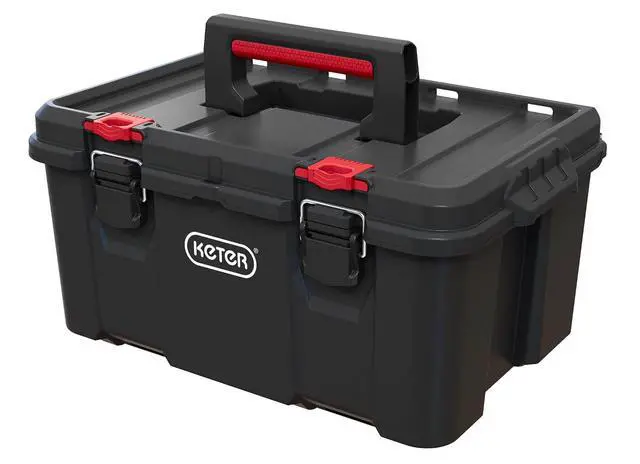 Alt view image 6 of 7 - Keter Stack n' Roll Modular DIY Toolbox, Stackable, Lightweight, Durable, Water Resistant, Black