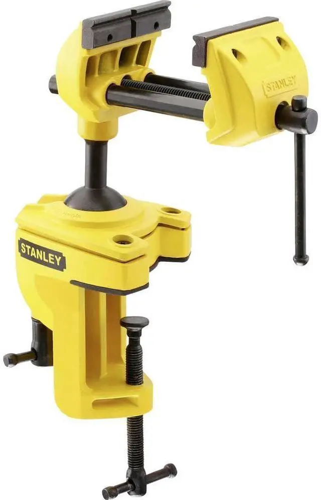 Main image of Stanley 1-83-069 MaxSteel Multi Angle Hobby Vice, Yellow/Black