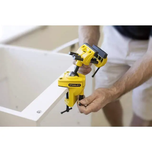 Alt view image 2 of 4 - Stanley 1-83-069 MaxSteel Multi Angle Hobby Vice, Yellow/Black