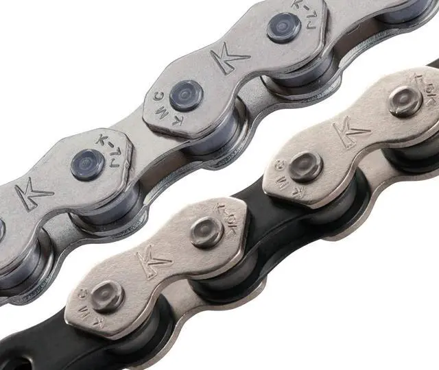 Alt view image 5 of 5 - KMC Bike Chain K1, Heavy Duty BMX Chain, Unbeatable Strength & Great Looks, Single Speed Chain with Dynamic Configured Plates, High-Load Bicycle Chain, Track Bike Chain, 1/2" X 1/8" - 100 Links