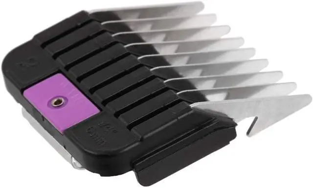 Alt view image 5 of 5 - Wahl Pro Animal Stainless Steel Attachment Combs - 8 Cutting Lengths - Color-Coded Dog & Cat Clipper Guides - Animal Grooming Essentials - Snag-Free Cutting - Multicolor 2