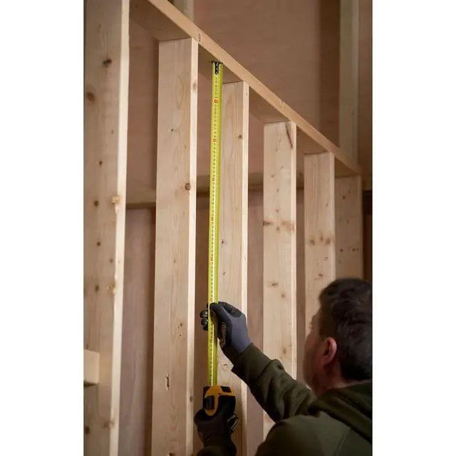 Alt view image 4 of 7 - STANLEY Tape Measure Blade Armor 8 M Metric Shock Resistant with Mylar Coating and Cushion Grip 0-33-728