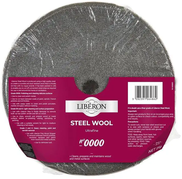 Main image of Liberon Steel Wool #0000 1kg Roll