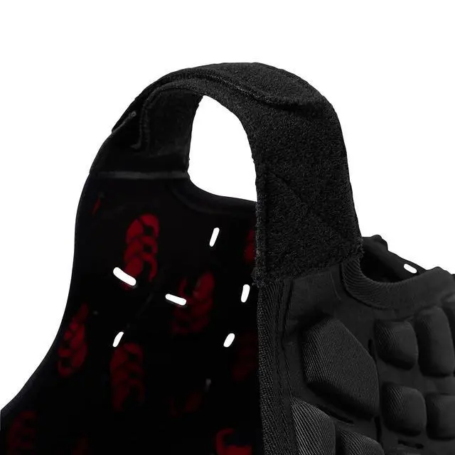 Alt view image 6 of 6 - Canterbury Unisex Raze Rugby Headguard | Scrum Cap, Full Coverage | Soft-Edged Chin Strap | Designed Holes Aid Ventilation | Foam Padding Headguard, Blue, XXS