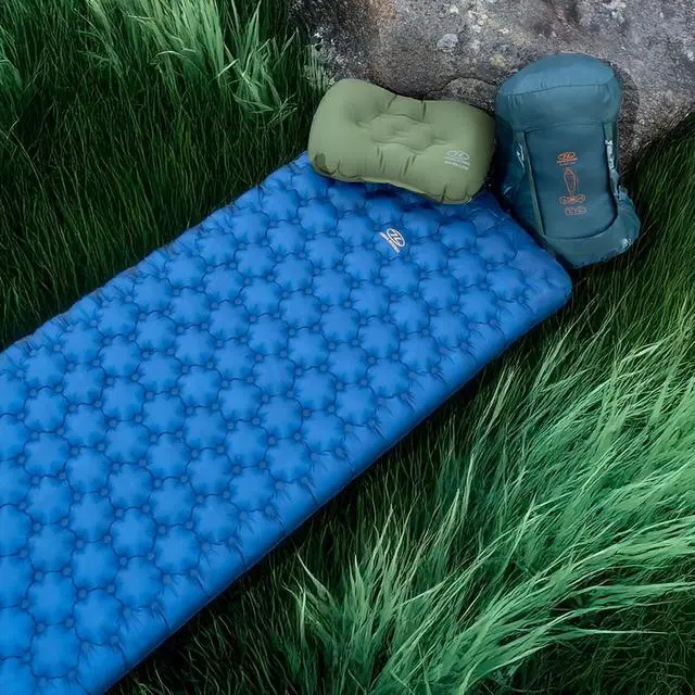 Alt view image 6 of 7 - Nap Pak Arctic R11 Inflating Sleeping Mat All Year 4 Season Winter Camping Mat R Value 11 Insulated Alpine Sleeping Pad 10cm Thick, Lightweight 900g, Compact Cold Weather Backpacking Use.